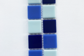 Sky Blue Mix - solid glass