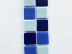 Sky Blue Mix - solid glass