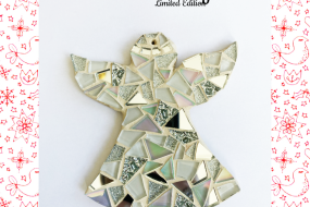 christmas angel mosaic kit